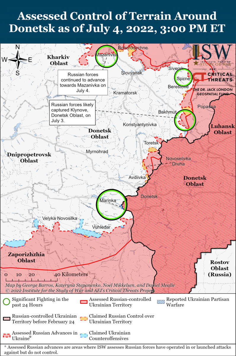 Войска РФ готовят наступление на Бахмут и Северск: эксперты ISW дали прогноз, будет ли оно успешным