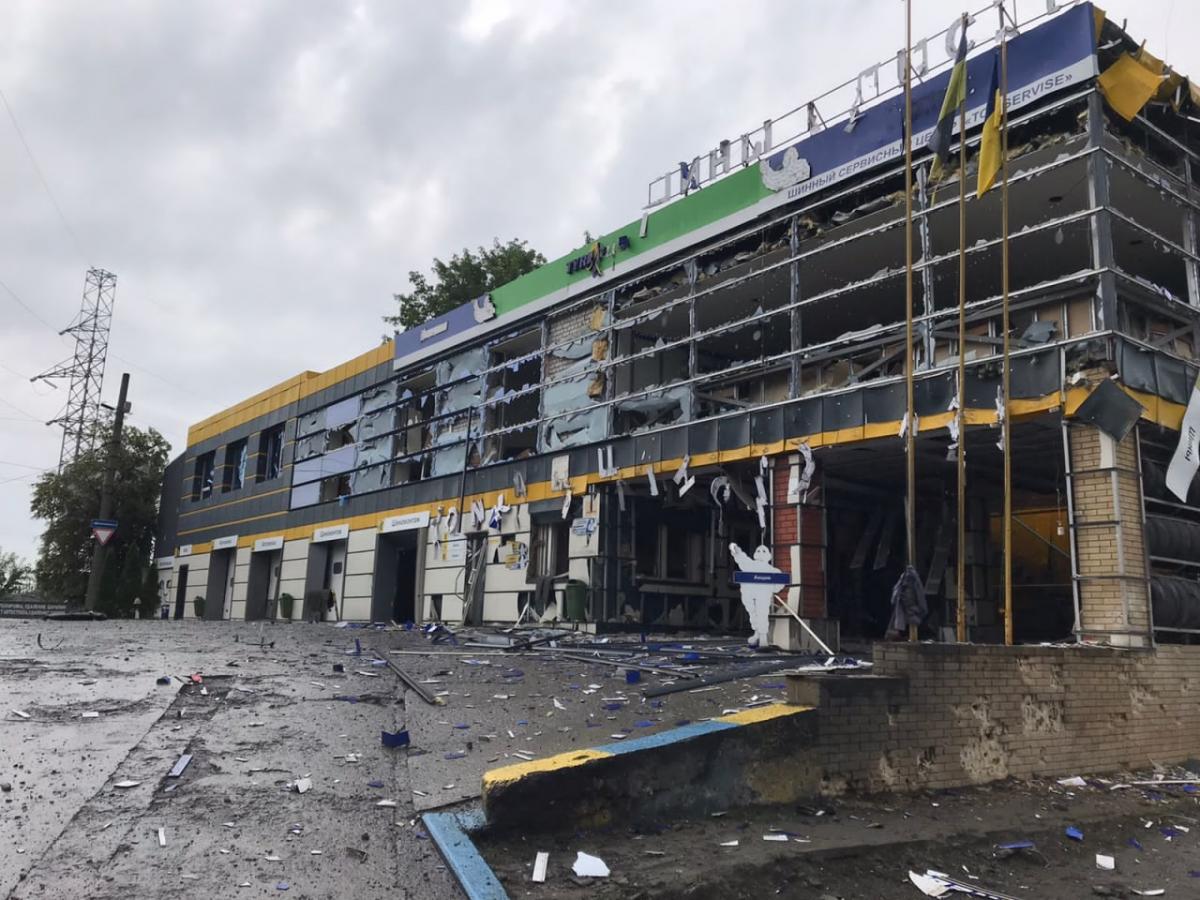 Наслідки обстрілу Харкова окупантами 11 липня