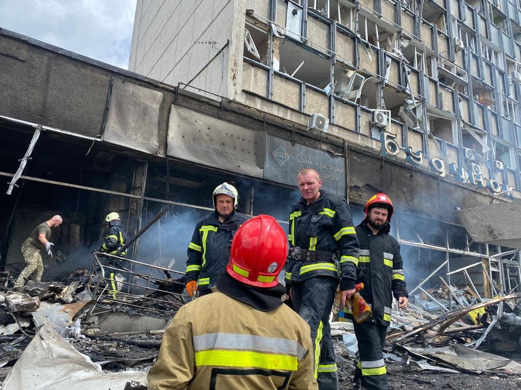 Наслідки ракетного удару по Вінниці Наслідки ракетного удару по Вінниці