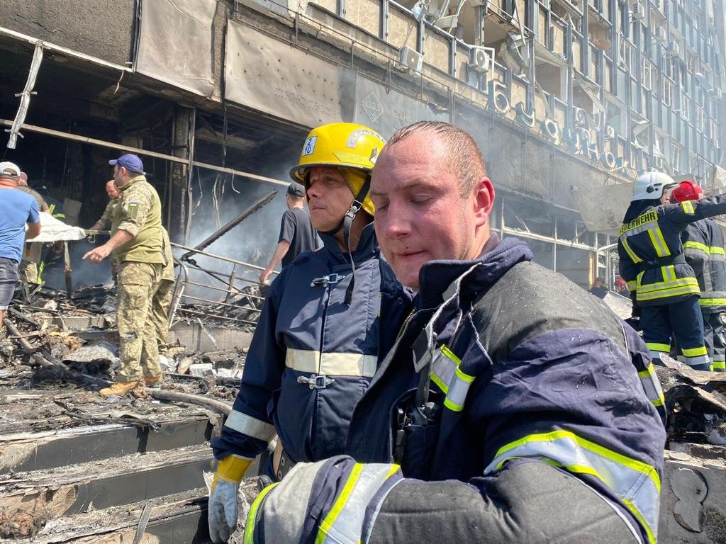 Наслідки ракетного удару по Вінниці Наслідки ракетного удару по Вінниці