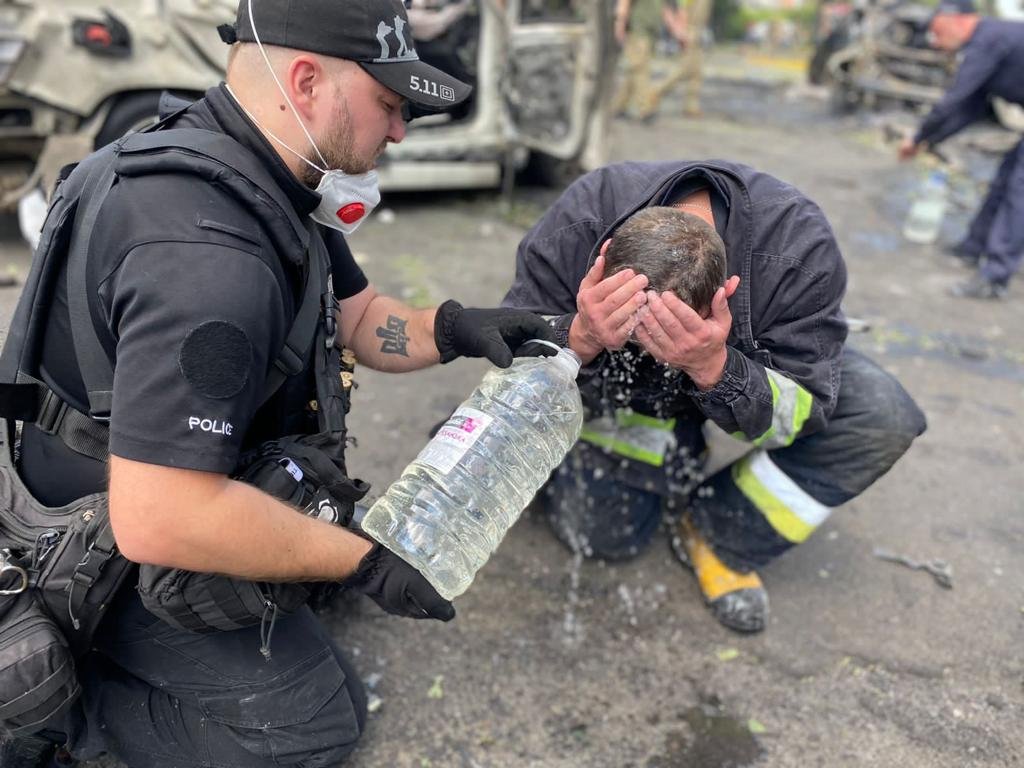 Наслідки ракетного удару по Вінниці Наслідки ракетного удару по Вінниці