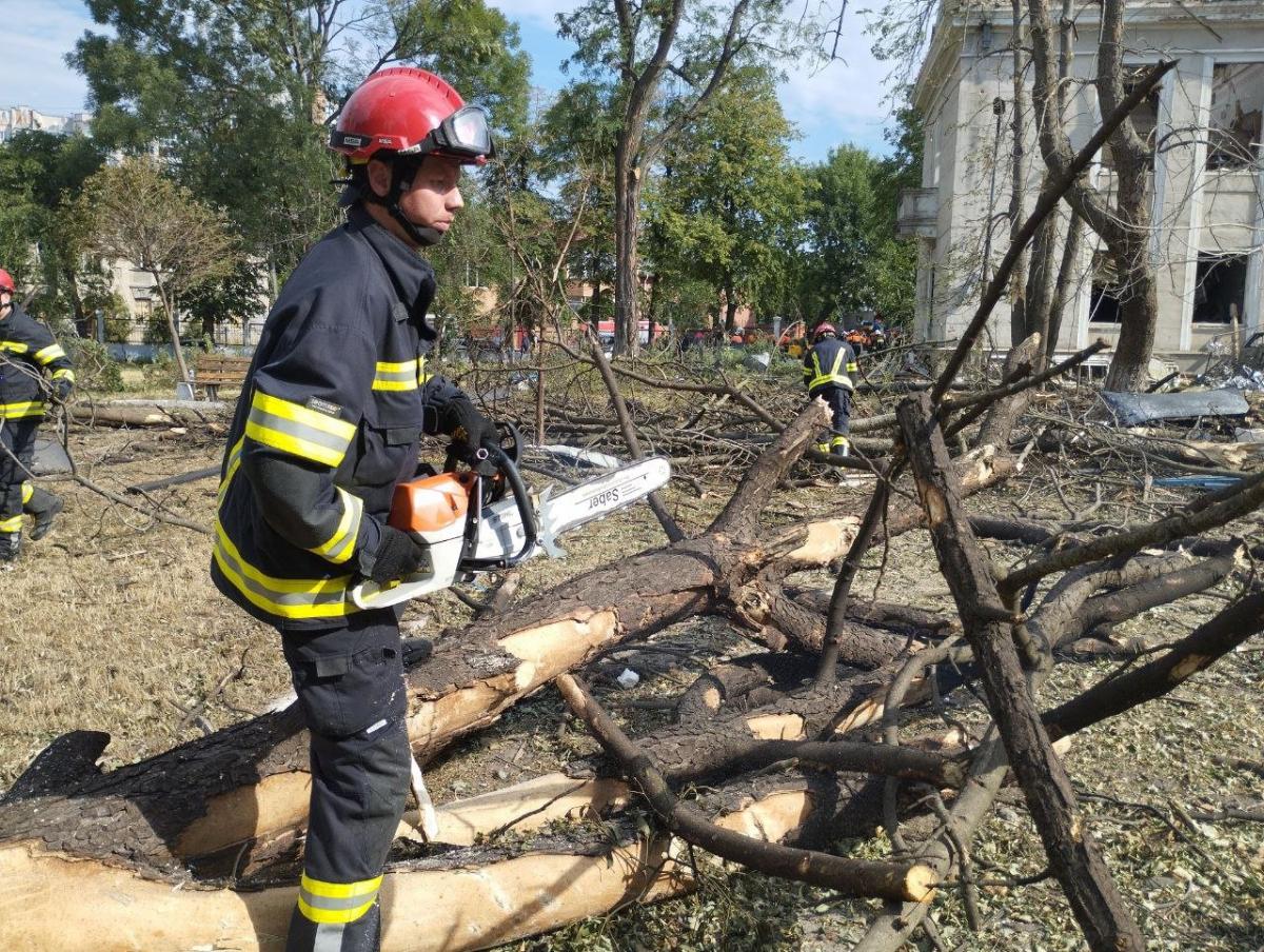 Наслідки ракетного удару по Вінниці