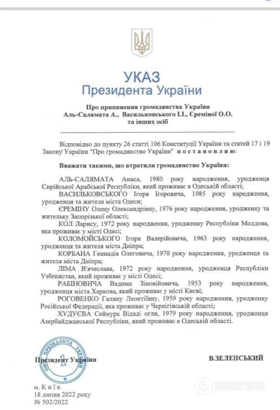 гражданство Корбана и Коломойского