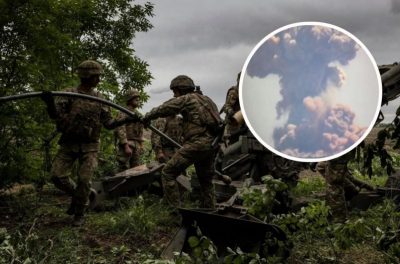 ВСУ уничтожили на Донбассе вражеский склад боеприпасов