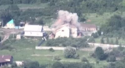 Штаб РФ злетів у повітря разом з десятком окупантів: у ЗСУ показали вогняні кадри