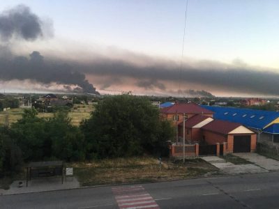 Вибухи в Мелітополі прогриміли під ранок 3 липня Вибухи в Мелітополі прогриміли під ранок 3 липня