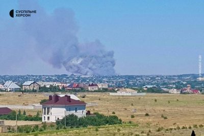 В Чернобаевке прогремели новые взрывы 