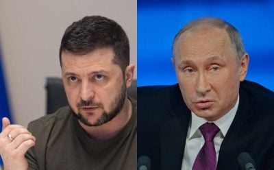 Зеленский Путин