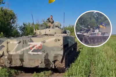 российская БМП, трофей