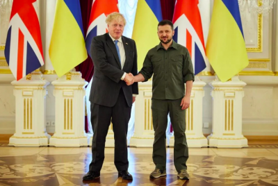 Зеленський, Джонсон Зеленський, Джонсон