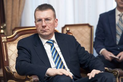 Війна може вийти за межі України - глава МЗС Латвії