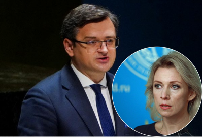 Захарова, Кулеба