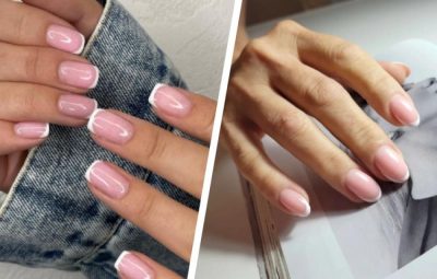 В моде микрофренч – современный французский маникюр на каждый день, который подходит всем