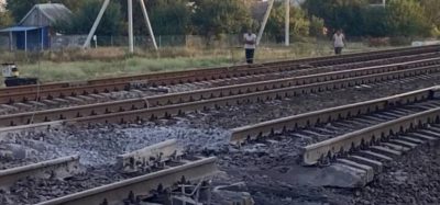 Гуркіт і клуби диму: під Мелітополем підірвали залізницю
