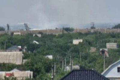 Прогримів потужний вибух: завдано удару по захопленому РФ аеродрому в Мелітополі