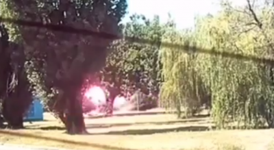 В Херсоне подорвали авто с копами-предателями: демилитаризация попала на видео