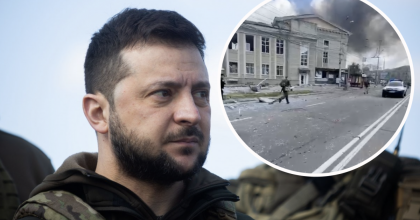 Страна-убийца ударила ракетами по центру Винницы - Зеленский опубликовал видео с места "прилета"