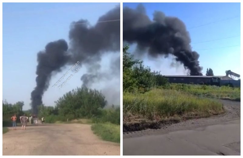 Новые "фейерверки": в Макеевке и Великом Бурлуке горят склады боеприпасов оккупантов