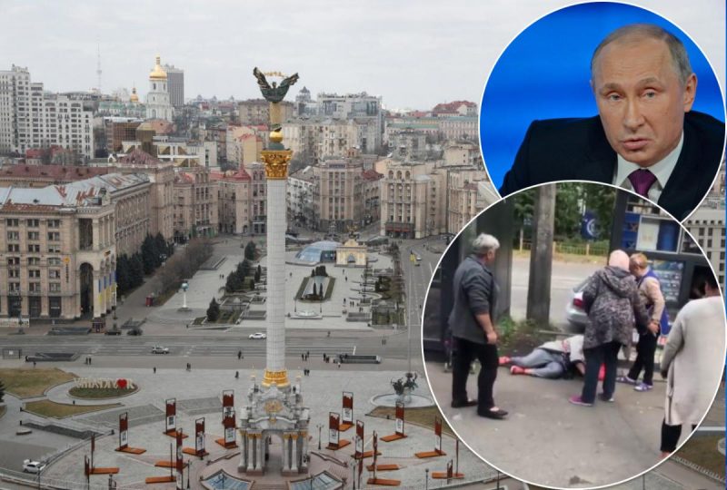 У Києві любителька Путіна напала на дітей, які збирали гроші для ЗСУ: її неабияк пошарпали свідки