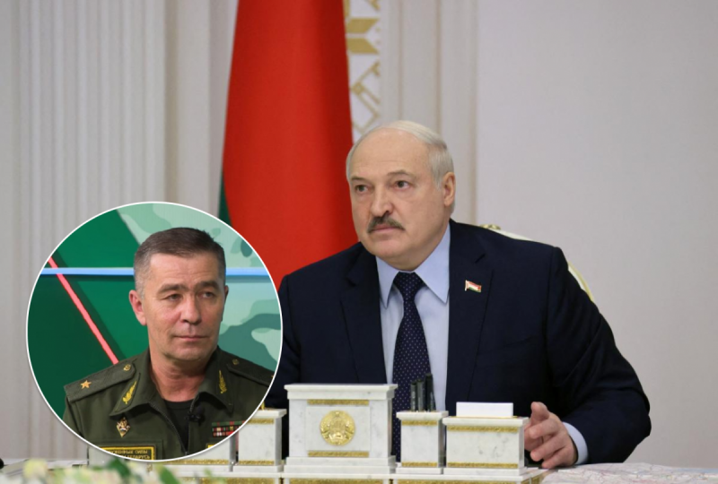 Лукашенко звільнив заступника начальника Генштабу, відповідального за мобілізацію