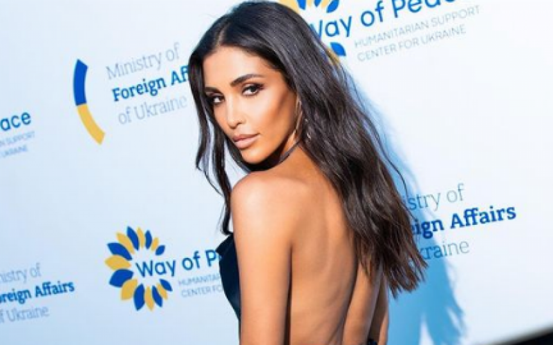 Живе втілення розкоші: Санта Дімопулос блиснула фігурою в сукні з непристойно глибоким вирізом