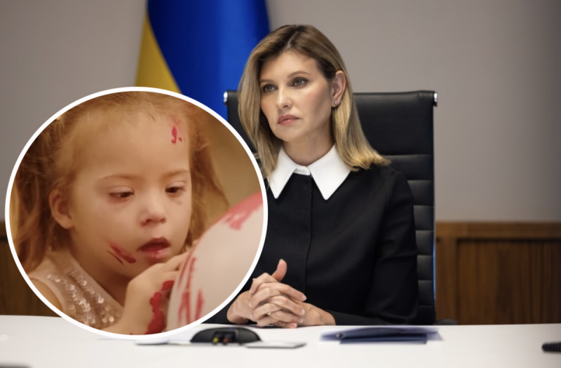 "Світла дитина, яка росла у любові": Зеленська була знайома із загиблою у Вінниці 4-річною Лізою