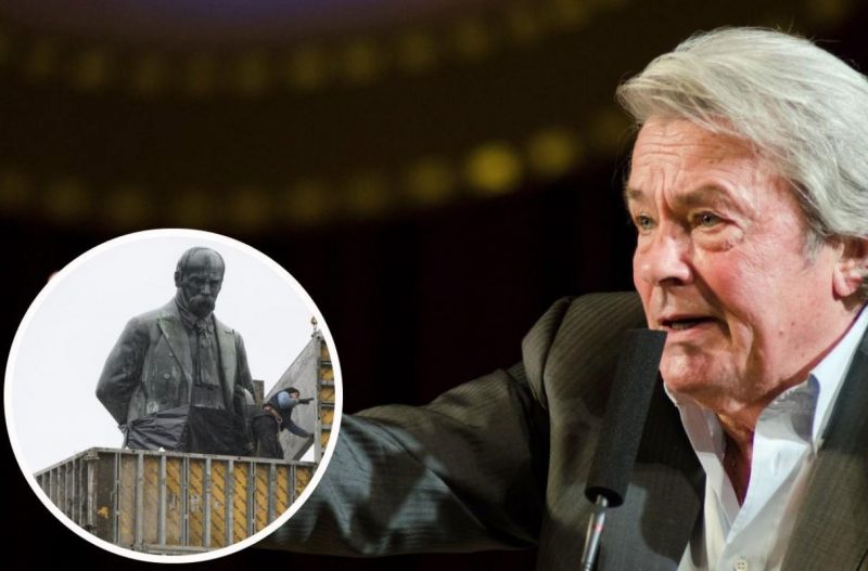 Ален Делон підтримав Україну і прочитав на камеру вірші Тараса Шевченка