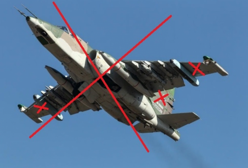 Армия Украины сокрушила штурмовик Су-25, вертолет Ми-8 и военную технику войск России на юге