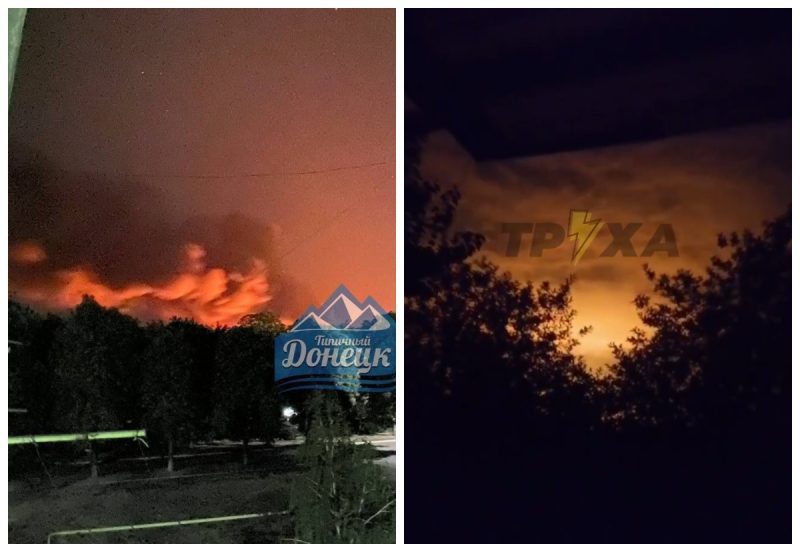 ВСУ взорвали российские склады в Иловайске и Брилевке