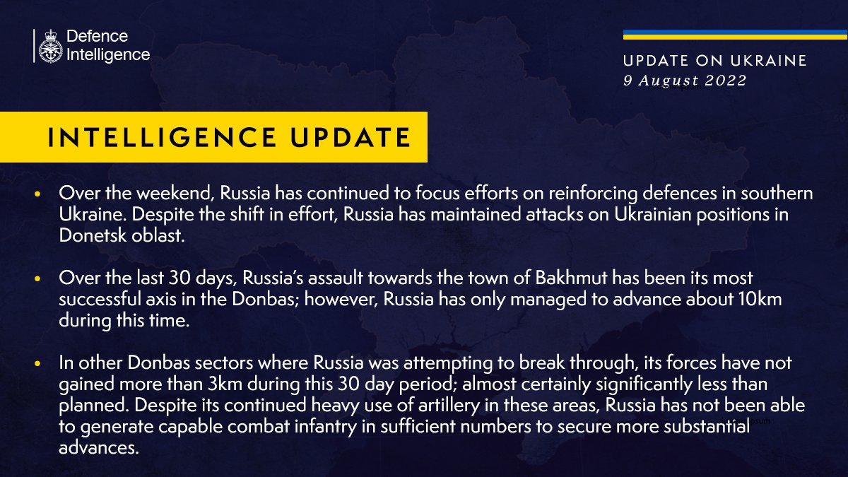 РФ не может обеспечить продвижение в Донецкой области и сконцентрировалась на Юге - разведка Британии