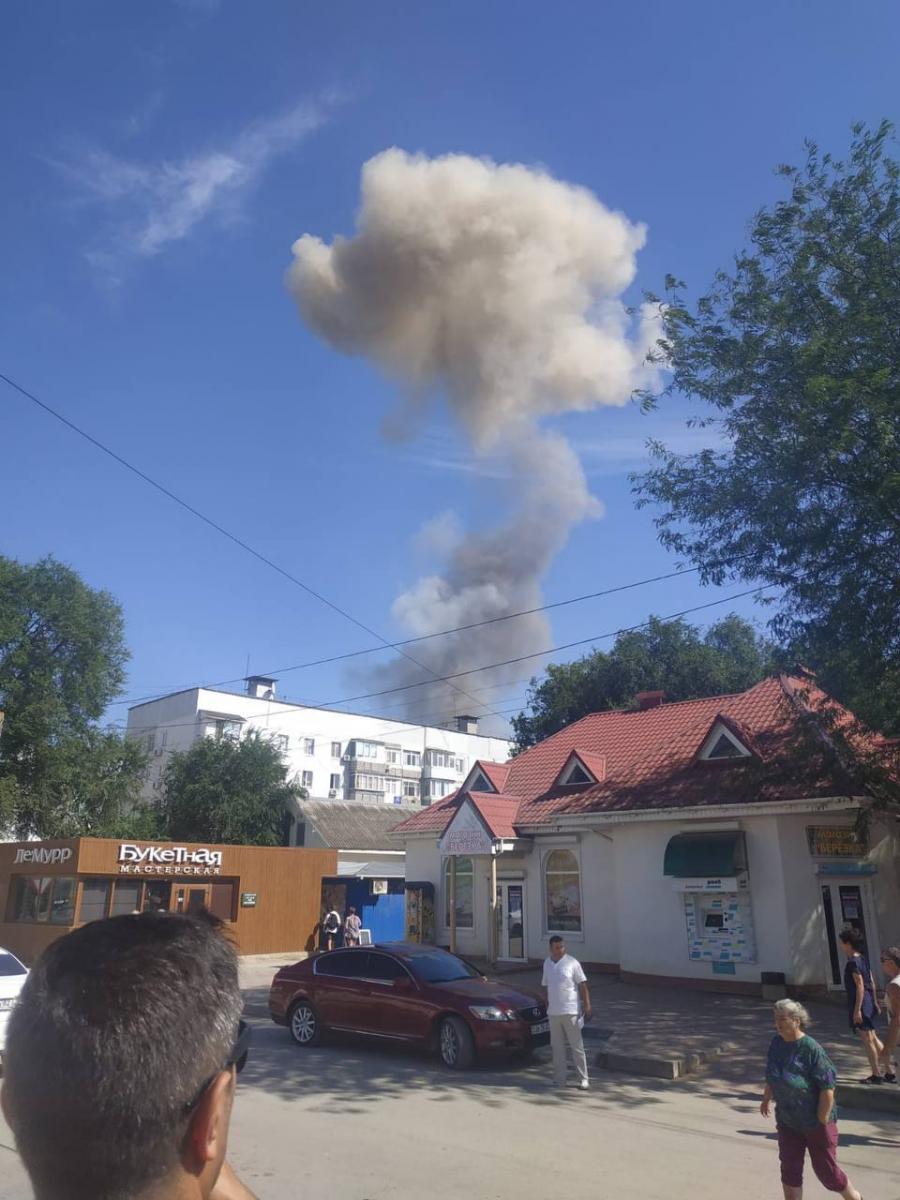 Взрывы в Новофедоровке
