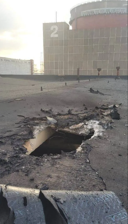 обстрел Запорожской АЭС