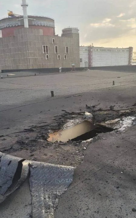 обстрел Запорожской АЭС