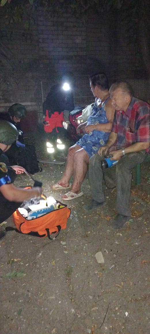 Наслідки обстрілу Краматорська у ніч на 31 серпня Наслідки обстрілу Краматорська у ніч на 31 серпня