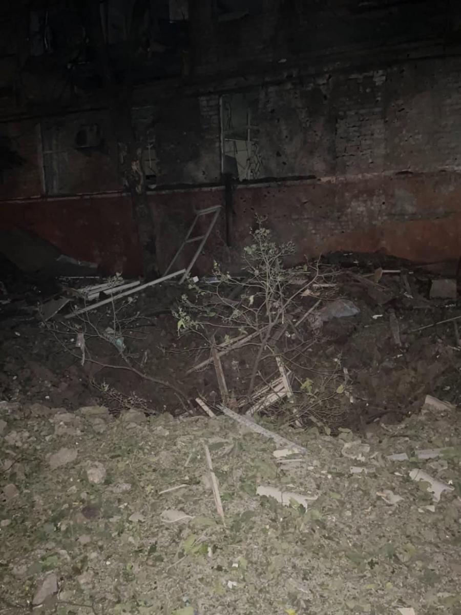 Наслідки обстрілу Краматорська у ніч на 31 серпня Наслідки обстрілу Краматорська у ніч на 31 серпня