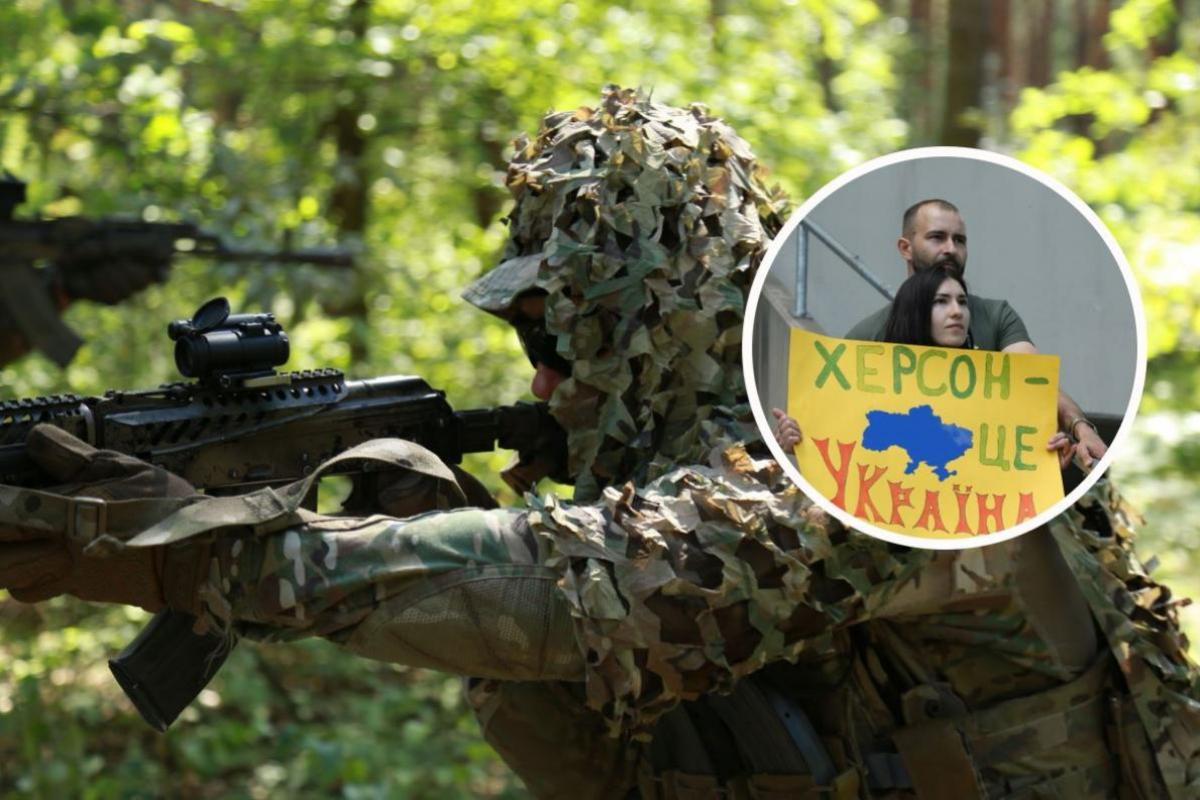 Украинские военные, ВСУ, контрнаступление на Херсонщине, Херсон
