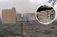 Немає більше, усе під завалами: з’явилися кадри знищеної бази вагнерівців у Попасній