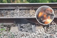 Рейкові партизани підірвали залізничну колію у Курській області РФ