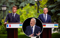 Пацани і базіки: Лукашенко в гніві накинувся на Шольца і Макрона