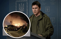 Організована кривава вистава: Подоляк пояснив, навіщо окупанти обстрілюють Енергодар