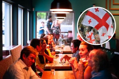 Должны осудить войну и сказать Слава Украине!: грузинский ресторан ввел входные визы для россиян