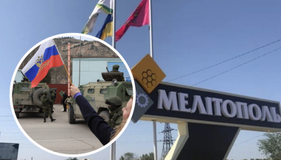 Мелітополь, російські військові Мелітополь, російські військові