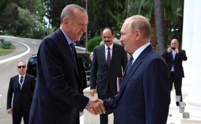 Владимир Путин, Реджеп Эрдоган 