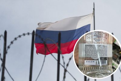 В одному з супермаркетів України помітили свіжу горілку з РФ
