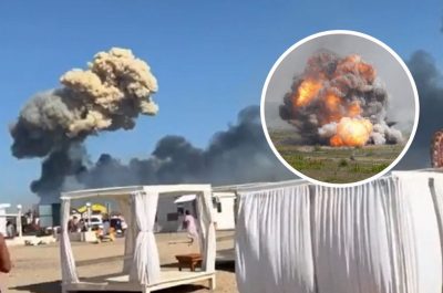 Сгорели склады ракет и самолеты, которые бомбили Винницу и Кременчуг – эксперт о потерях РФ в Крыму