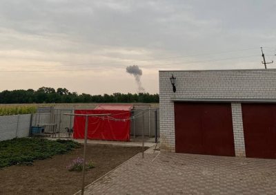 Взрывы возле оккупированного Бердянска