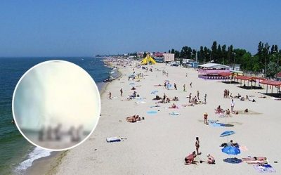 В Сети появилось видео взрыва мины на пляже в Затоке: есть погибшие