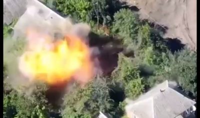 Штаб РФ злетів у повітря: український спецзагін 'покришив' окупантів разом з бронетехнікою
