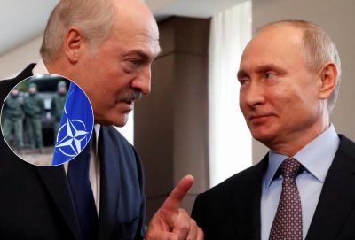 Путін Лукашенко НАТО