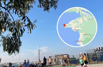 Взрывы на Оленевкой в Крыму